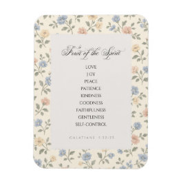 Fruit of the Spirit Galatians 5:22–23 Bible Verse  マグネット