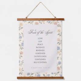Fruit of the Spirit Galatians 5:22–23 Bible Verse  吊り下げ型タペストリー
