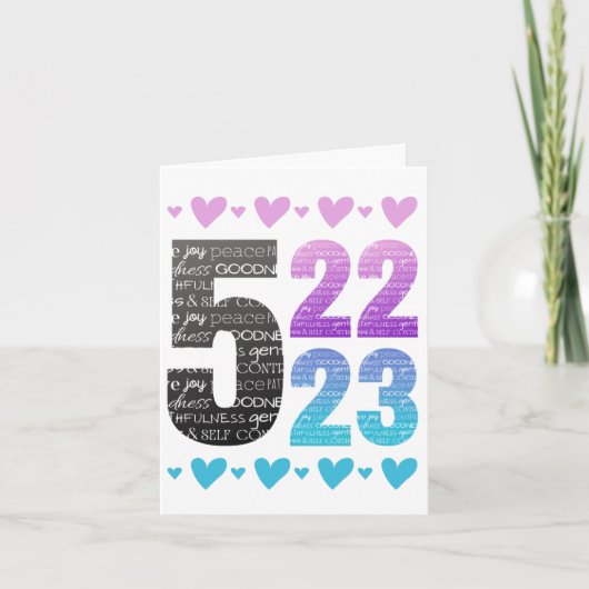 Fruit of the Spirit Greeting Card カード (正面)