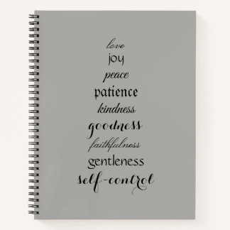 Fruit of the Spirit notebook ノートブック