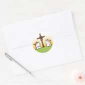 Fruit of the Spirit Sticker (Love) ラウンドシール (封筒)