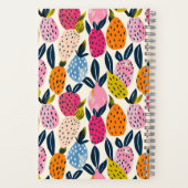 Fruit Pattern Notebook、パーソナライズされた Creativen ノートブック (裏面)