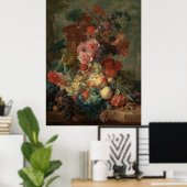 Fruit Piece by Jan van Huysum ポスター (ホームオフィス)