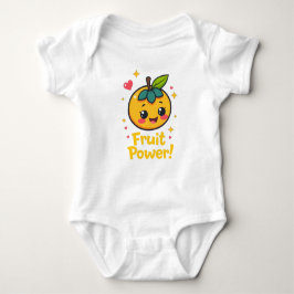 "Fruit Power" desing Baby ベビーボディスーツ