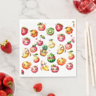Fruit Salad スタンダードランチョンナプキン