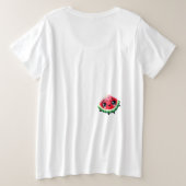 Fruit Salad プラスサイズTシャツ (デザイン裏面)