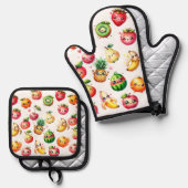 Fruit Salad 鍋つかみ&鍋敷きセット (正面/裏面)