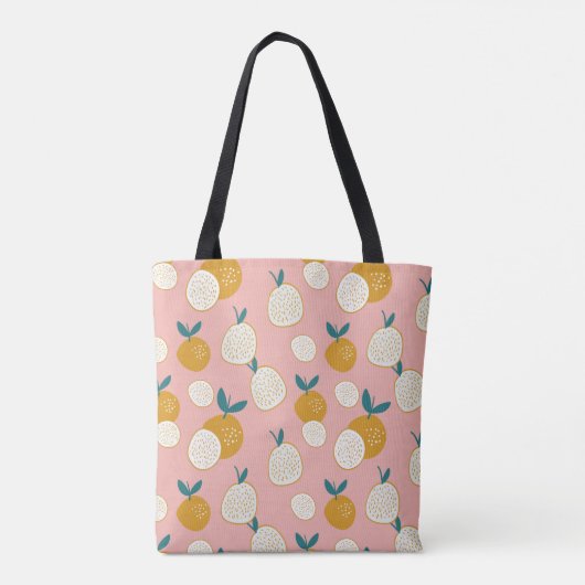 fruit seamless pattern background, print pattern トートバッグ (裏面)