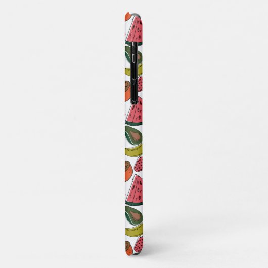 Fruit seamless pattern | Fruit surface pattern 15 Case-Mate iPhoneケース (裏面/左)