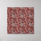 Fruit seamless pattern | Fruit surface pattern 16 キャンバスプリント (正面)