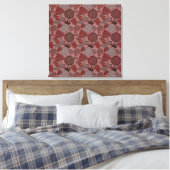 Fruit seamless pattern | Fruit surface pattern 16 キャンバスプリント (インサイチュ (寝室))