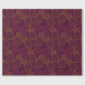 Fruit seamless pattern | Fruit surface pattern 18 ラッピングペーパー (フラット)