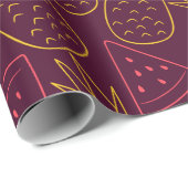 Fruit seamless pattern | Fruit surface pattern 18 ラッピングペーパー (ロールコーナー)
