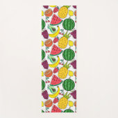 Fruit seamless pattern | Fruit surface pattern 22 ヨガマット (正面)