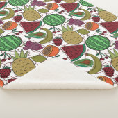 Fruit seamless pattern | Fruit surface pattern 25 シェルパブランケット (3/4)