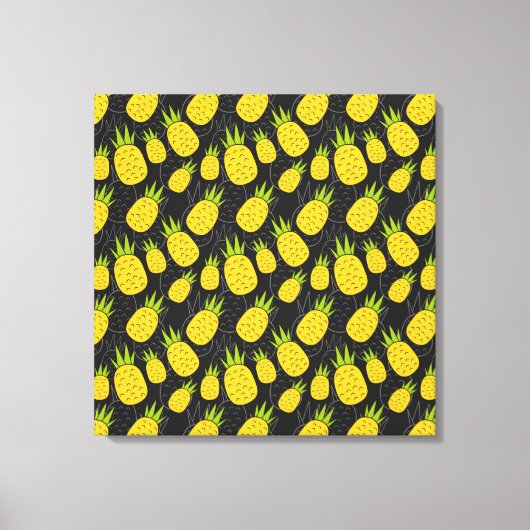 Fruit seamless pattern | Fruit surface pattern 4 キャンバスプリント (正面)
