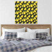 Fruit seamless pattern | Fruit surface pattern 4 キャンバスプリント (インサイチュ (寝室))