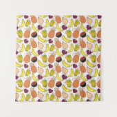 Fruit seamless pattern | Fruit surface pattern 50 タペストリー (正面)