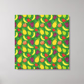 Fruit seamless pattern | Fruit surface pattern 7 キャンバスプリント (正面)