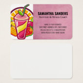 Fruit Smoothie | Health Nutrition Drinks (正面&裏面)