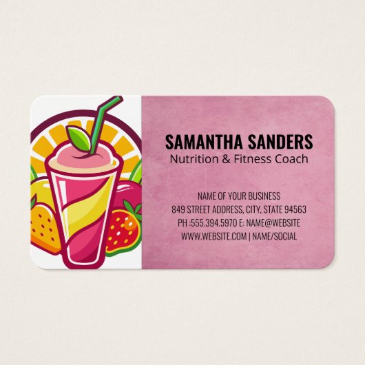 Fruit Smoothie | Health Nutrition Drinks (正面)