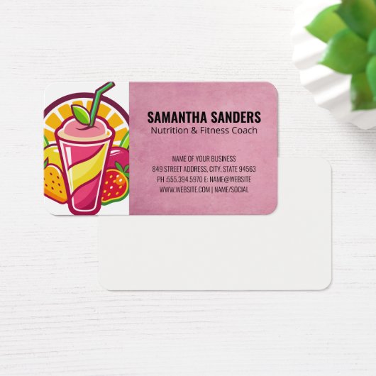 Fruit Smoothie | Health Nutrition Drinks (デスク)