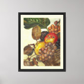 Fruit Still Life Framed Art - Kitchen Decor キャンバスプリント (正面)
