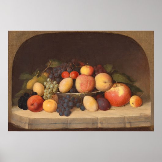 Fruit Still Life, Robert Duncansonファインアートポスター ポスター (正面)