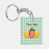 Fruit, Strawberry, orange キーホルダー (正面左)