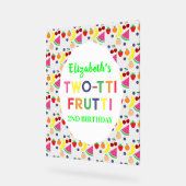 Fruit Two-tti Frutti 2nd Birthday アクリルサイン (傾斜)