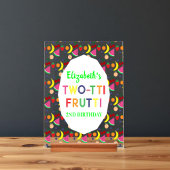 Fruit Two-tti Frutti 2nd Birthday アクリルサイン