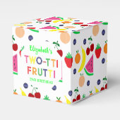 Fruit Two-tti Frutti 2nd Birthday フェイバーボックス (正面サイド)