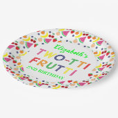 Fruit Two-tti Frutti 2nd Birthday ペーパープレート (アングル)