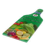 Fruit & Veggies Glass Cutting Board カッティングボード (角)