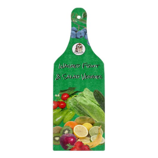 Fruit & Veggies Glass Cutting Board カッティングボード (正面)