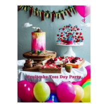 Fruitcakeトスデイパーティーポスター冬の休日