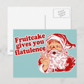 Fruitcake 与え You Flatulence ポストカード (正面/裏面)