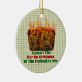 Fruitcakesの戦争 セラミックオーナメント (右)