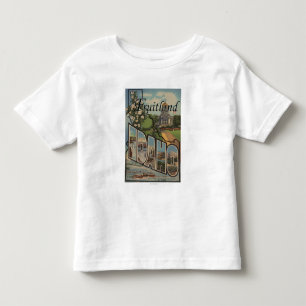 Fruitland、アイダホ-大きい手紙場面 トドラーTシャツ