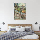 Fruitland, Idaho – 大文字場面 キャンバスプリント (インサイチュ (寝室))