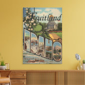 Fruitland, Idaho – 大文字場面 キャンバスプリント (インサイチュ (リビング))