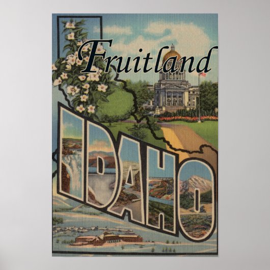 Fruitland, Idaho – 大文字場面 ポスター (正面)