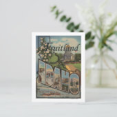 Fruitland, Idaho – 大文字場面 ポストカード (スタンド正面)