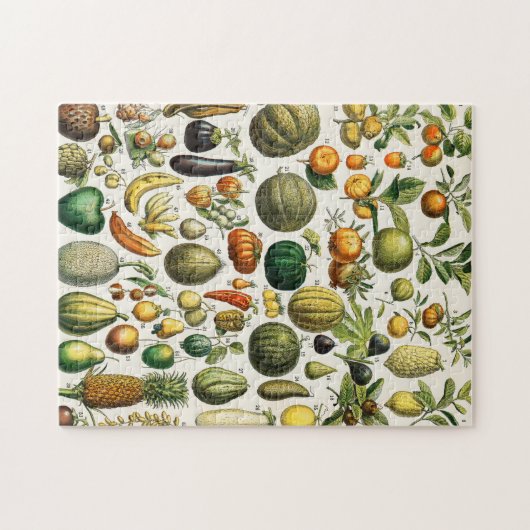 Fruits and Vegetables ジグソーパズル (横)