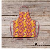 Fruits and zest rose pink apron エプロン