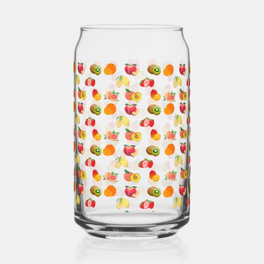 Fruits designs glass tumblers ガラス缶 (裏面)