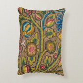 Fruits forest jacquard pillow アクセントクッション (裏面(縦))