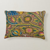 Fruits forest jacquard pillow アクセントクッション (裏面)