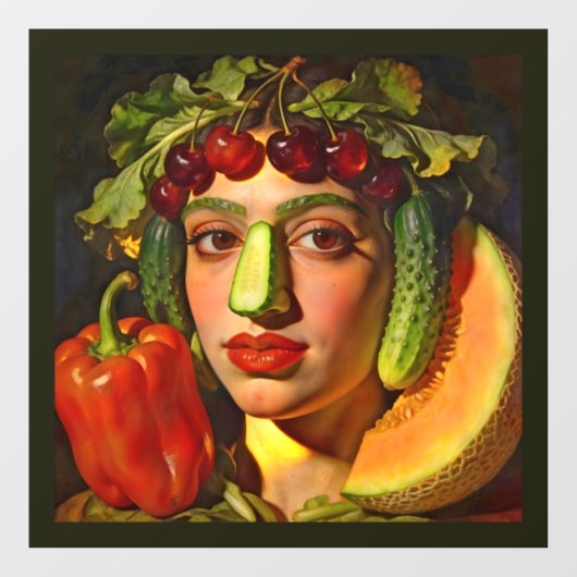 Fruits of Expression – A Surreal Portrait ウィンドウサイン (シート)