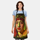 Fruits of Expression – A Surreal Portrait エプロン (着用した状態)